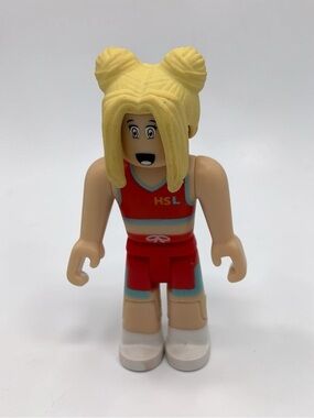 Roblox Mystery Box Series Figure Sprinter Cheerleader 2.75 inches Tall NO CODES